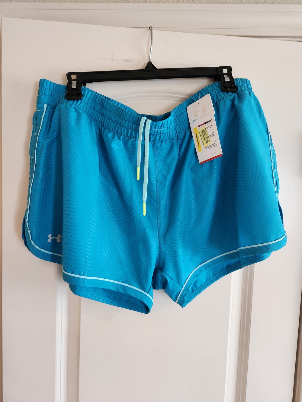 Under Armour Teal Athletic Tank and Shorts Set - Picture 7 of 7